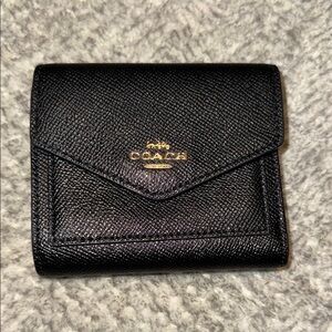 Coach Black Leather Wallet